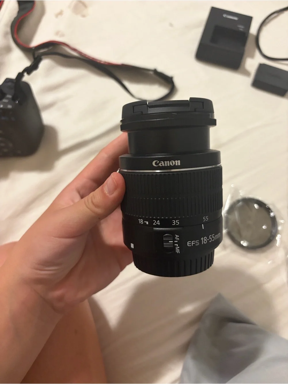 Canon Black Messenger Canon Camera Used maybe twice